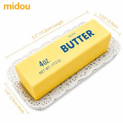 Midou Slow Rising Dumpling Squishy Butter Squeeze Toy Sensory Stress Relief Squishies Soft & Stretchy Fidget Toys for Anxiety Relief Party Favors 1Pcs with Smile Face