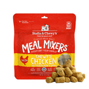 Stella & Chewy's Freeze-Dried Raw Chicken Meal Mixers- Dog Food Topper and Mixer - Made with 95% Cage-Free Chicken, Organs & Bone - Perfect for Picky Eaters - Grain-Free - 3.5oz