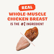Pur Luv Dog Treats, Chicken Jerky Dog Treat with Real Chicken Breast, 16 oz | High protein and low fat, Limited ingredient recipe, No artificial flavors or preservatives, Satisfies instinct to chew