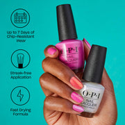 OPI Nail Lacquer Classic Nail Polish Colors | Crème, Shimmer, and Glitter | Chip Resistant Nail-Polish | Fast Drying, Streak-free Formula | 0.5 Fl Oz