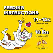 Temptations Classic Crunchy and Soft Cat Treats, Tasty Chicken, 30 oz | Under 2 calories per treat, crunchy outside & soft inside, resealable tub, 100% complete & balanced, snack, meal or topper
