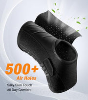 WHCOOL Slim-Fit Ankle Brace for Sprained Ankle, Quick Lace Up Ankle Support for Women Men With 2 Auto-Shaped Pads, Air Fabric Cool Ankle Stabilizer for Injury Recover, Running,Sports, M(12”-13”)
