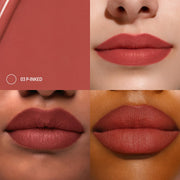 Sacheu Lip Liner STAY-N Peel Off Lip Stain, Longwear, p-INKED | Water-resistant, transfer & smudge-proof, lip tint with hyaluronic acid & vitamin E for conditioning benefits, matte finish