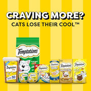 Temptations MixUps Crunchy and Soft Cat Treats, Catnip Fever, 16 oz | Chicken, catnip & cheese flavor, crunchy outside, soft inside, under 2 cal/treat, 100% complete & balanced, resealable tub