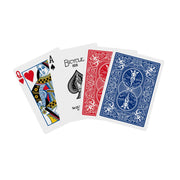 Bicycle Playing Cards 2 Pack Standard Poker Size Red and Blue | Air-cushion finish, Over 130 years trusted, 52 cards plus 2 Jokers per deck, Great for poker and rummy