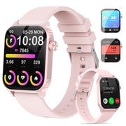 Smart Watch for Women, 120 Sports Modes Smartwatch with 1.83" HD, Alexa Built-in, Heart Rate/Sleep Monitor, IP67 Waterproof, Bluetooth Call & Music Control Fitness Watch for iPhone/Android (Pink)