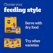 Pedigree Choice Cuts Wet Dog Food Pouch, Protein Variety, 3.5 oz, 30 Count | Beef, Chicken & Filet Mignon flavors, real beef or chicken, 36 vitamins & minerals, complete & balanced, choice cuts in gravy