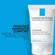 La Roche-Posay Toleriane Double Repair Face Moisturizer | Daily face cream with glycerin, niacinamide and ceramide for all skin types. Oil free and fragrance free.