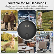 GPS Tracker for Vehicles, Real-Time Tracking for Android & iOS w/Magnetic | No Monthly Fee / No SIM Card, Works with Android Find Hub & iOS Find My, Hidden GPS Tracker Devices for Cars/Motorcycle/Bikes