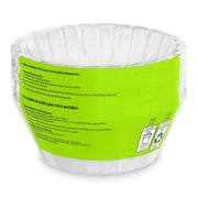 Amazon Basics Basket Coffee Filters for 8-12 Cup Coffee Makers, White, 200 Count, Packaging May Vary