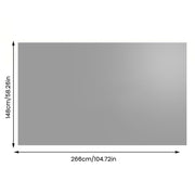 Metallic Anti-Light Projector Screen