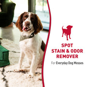 Nature’s Miracle Dog Stain & Odor Remover, Enzymatic Cleaner, 32 oz | Tough on Dog Urine, Feces, Vomit, Drool and Other Organic Stains and Odors, For Multiple Surfaces, Fresh Scent