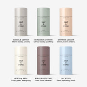 Salt & Stone Aluminum-Free Deodorant, Women & Men Santal & Vetiver 2.6 oz | Extra Strength 48 Hour Protection, Gender Neutral Scent, Made with Niacinamide, Spirulina, Magnesium & Antioxidants