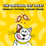 Temptations Classic Crunchy and Soft Cat Treats, Tasty Chicken, 30 oz | Under 2 calories per treat, crunchy outside & soft inside, resealable tub, 100% complete & balanced, snack, meal or topper