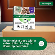 Advantage II Large Cat Topical Flea Treatment & Prevention, 2ct