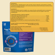 N-Bone Puppy Teething Rings, Pumpkin Flavor, Natural Puppy Teething Chews & Chew Treats, Helps Soothe Teething Gums, Calcium Enriched, 6 Rings