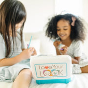 Melissa & Doug Love Your Look Pretend Makeup Kit 16-Piece Play Set | 16 Pieces, Pretend Play Makeup Kit, Lipstick, Foundation, Eye Shadow, Portable Case, Mirror, Preschool Toys for Kids, Ages 3+