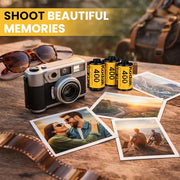 Kodak Gold 200 35mm Film Roll 24 Exp 3 Rolls with Sturdy Tiger Storage Case
