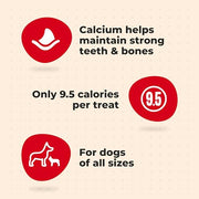 Milk-Bone MaroSnacks Small Dog Treats with Real Bone Marrow, 40 Oz. | Dog treats with 12% protein