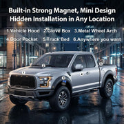 GPS Tracker for Vehicles, Real-Time Tracking for Android & iOS w/Magnetic | No Monthly Fee / No SIM Card, Works with Android Find Hub & iOS Find My, Hidden GPS Tracker Devices for Cars/Motorcycle/Bikes