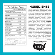 Purina ONE Tender Selects Dry Cat Food, Salmon, 7 lb Bag | Real salmon is the #1 ingredient made with carrots, peas, vitamins A and E for bright eyes, strong muscles and digestion
