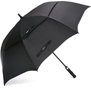 G4Free 47/54/62/68/72 Inch Golf Umbrella Windproof Auto Open Large Umbrella | Oversized Stick Umbrella, Extra Large, Vented Double Canopy, Waterproof 210T Pongee Fabric, Fiberglass Frame, EVA Foam Handle