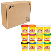 Play-Doh Jewel Colors Bulk 12-Pack of 4-Ounce Cans | Back to School, Prizes & Party Favors, Kids Arts & Crafts, Preschool Toys, Ages 2+ (Amazon Exclusive)