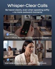 Soundcore Liberty 5 Pro by Anker Noise Cancelling Wireless Earbuds | Anker Thus™ AI Chip delivers Guinness World Records-certified call quality for crystal-clear calls in noisy environments