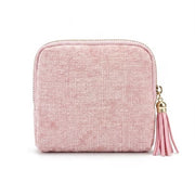 Jewelry zippered pocket case