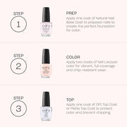OPI Nail Lacquer Classic Nail Polish Colors | Crème, Shimmer, and Glitter | Chip Resistant Nail-Polish | Fast Drying, Streak-free Formula | 0.5 Fl Oz