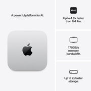 Apple 2026 Mac mini Desktop Computer M6 chip | 12‑core CPU and 12‑core GPU, 16GB Unified Memory, 256GB SSD Storage