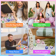 VESPRO 12 Pack Fidget Stress Balls for Adults, Cute Octopus Stress Ball | Features a soft, squeezable texture, Bulk Squishy Squeeze Ball Toys Set for Classroom Prizes and Birthday Party Favors