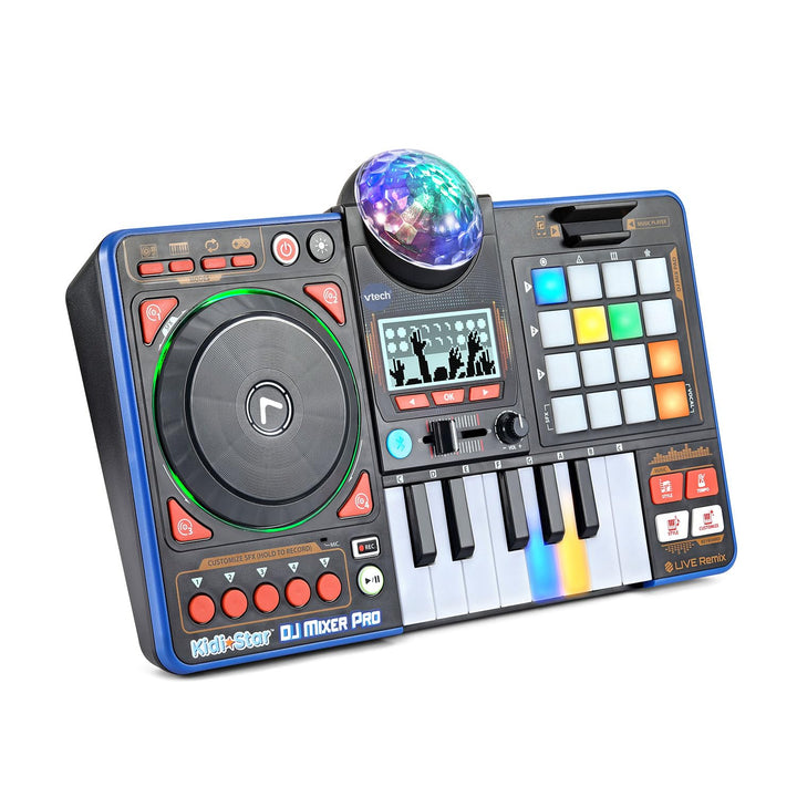 VTech Kidi Star DJ Mixer Pro, Black