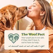 WOOF Pupsicle Peanut Butter & Beef Refill Pops Dog Treats, Large, 7 Count | For large Pupsicles, peanut butter & beef flavor, long-lasting treats, pre-made Pops, wholesome ingredients, shelf stable