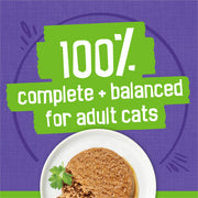 Purina Friskies Pate Wet Cat Food Variety, Seafood & Chicken, (40) 5.5 oz | Moist cat food with real seafood or chicken, smooth easy-to-chew pate texture, 40-count variety pack to stock up