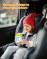 Airbition Talking Flash Cards for Toddlers Ages 1‑4,224 Words English Blue | Montessori Language Learning Toys with 224 Words, Pocket Speech Therapy Toys, Sensory Learning Kit, Educational Toys for Kids