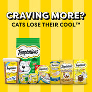 Temptations MixUps Crunchy and Soft Cat Treats, Catnip Fever, 16 oz | Chicken, catnip & cheese flavor, crunchy outside, soft inside, under 2 cal/treat, 100% complete & balanced, resealable tub