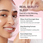 medicube Wrapping Mask Collagen - Overnight Peel Off Facial Mask | Elasticity & Hydration Care, Reduces Sagging & Dullness - Hydrolyzed Collagen For Glowing Skin, Korean Skin Care, 2.53 fl.oz