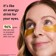 grace & stella Award Winning Eye Patches for Puffy Eyes - Birthday Gifts for Women - Under Eye Mask for Dark Circles and Undereye Bags - Gifts for Mom - Vegan Cruelty-Free Self Care (24 Pairs, Gold)