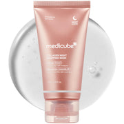 medicube Wrapping Mask Collagen - Overnight Peel Off Facial Mask | Elasticity & Hydration Care, Reduces Sagging & Dullness - Hydrolyzed Collagen For Glowing Skin, Korean Skin Care, 2.53 fl.oz