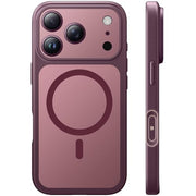 TAURI for iPhone 18 Pro Case, Compatible with MagSafe, Burgundy | (Full Camera Protection) Camera Control Cover Military-Grade Protection Magnetic Phone Case for iPhone 18 Pro
